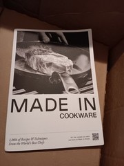 “MADE IN Cookware” Carbon Steel Seasoned Frying Pan 12.5″ Made in Sweden