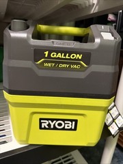 Ryobi PCL733B ONE 18V Cordless 1 gal Wet/Dry Vacuum – Green