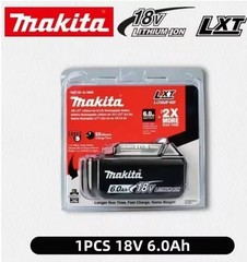 2 x Makita BL1860B-2 18V LXT Lithium-Ion 6.0 Ah Battery – New – USA SHIP