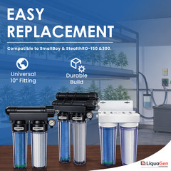 LiquaGen HLKDF10 KDF85 Carbon Filter HydroLogic SmallBoy Stealth RO