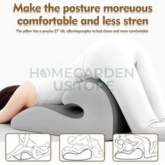 Sweet Spot Couple Pillow Couple Pillow Hip Pad Wedge Pillow Memory Foam 27°Angle