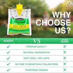 outdoor disposable fly traps to keep outdoor ranches free from annoying fly