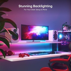 Nanoleaf Essentials Matter HD Multicolor Lightstrip (16.4ft) – Smart RGBIC LED S