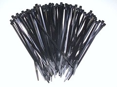 100 8″ Cable ZIP TIES Heavy Duty Strong Ultra Nylon Wrap Wire Cord UV Resistant