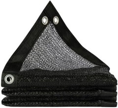 30% Black Shade Cloth,UV Resistant Netting with Upgrade Grommets for Plant Cover