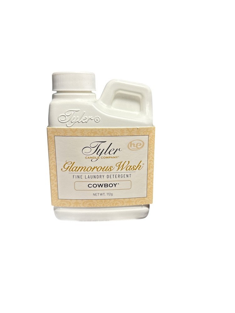 Tyler Candle Company – Cowboy – Fine Wash Liquid Laundry Detergent 4oz 112g