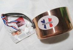 Baumalu Copper Saucepan 4″ Pot Brand New With Tab Handmade In France