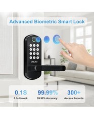 B04 Fingerprint Electronic Door Lock with Keypad and Handle – Keyless Entr