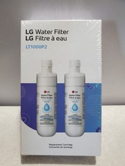 LG LT1000P2 6-Month / 200 Gallon Refrigerator Replacement Water Filter 2-Count