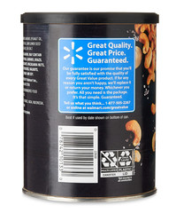 Great Value Deluxe Whole Cashews, Salted, 16 oz 2 Pack