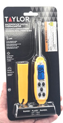 Taylor Waterproof Digital Food Thermometer 9848EFDA -40°F to 450°F