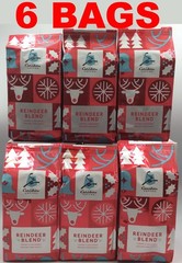 Caribou Coffee Reindeer Blend Ground Coffee Dark Roast, 10 oz ☕JULY/2026☕