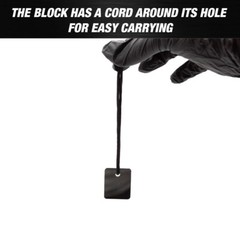 Tungsten Denibbing Blade Block Tool