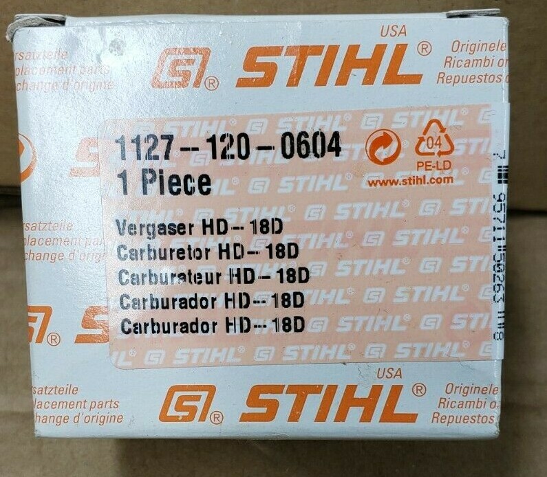 STIHL CARBURETOR MS290 MS310 MS390 029 039 029 SUPER 1127 120 0604 NEW OEM