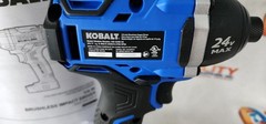 New Kobalt KID 324B-03 24V Brushless Cordless 1/4″ Impact Driver – Bare Tool