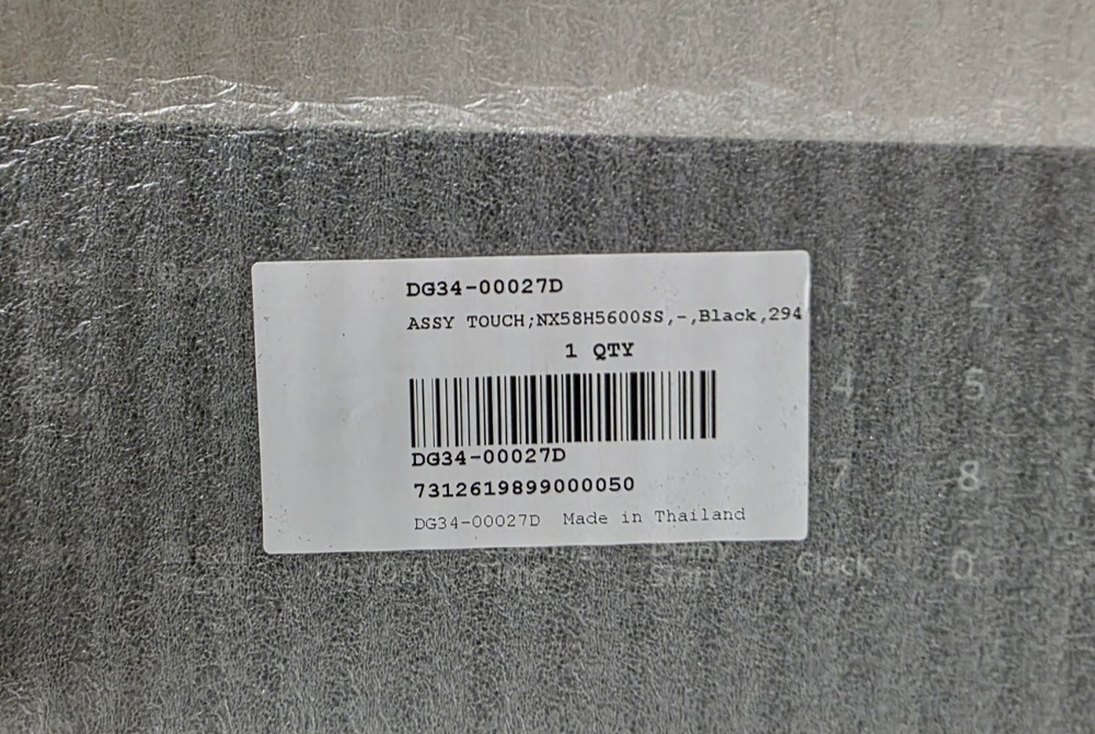 Genuine OEM Samsung Range Oven Switch Membrane DG34-00027D New