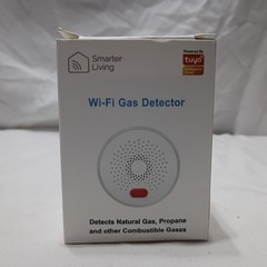 Smarter Living WiFi Gas Detector Natural Propane Methane Leak Alarm App Alerts