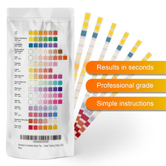 Complete Water Testing Kits for Drinking Water 25 Strips Bag Pack 16 in Well, Ta
