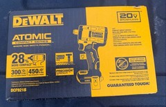 Dewalt DCF921B 20V 1/2″ Impact Wrench Cordless Brushless 20 Volt Atomic Hog Ring