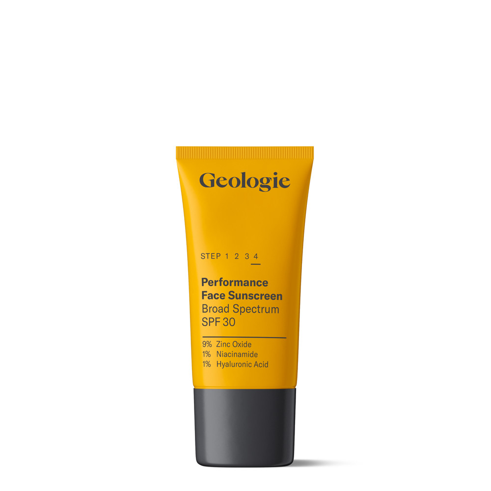 Geologie SPF 30 Face Sunscreen | Niacinamide + Hyaluronic Acid | Mattifying