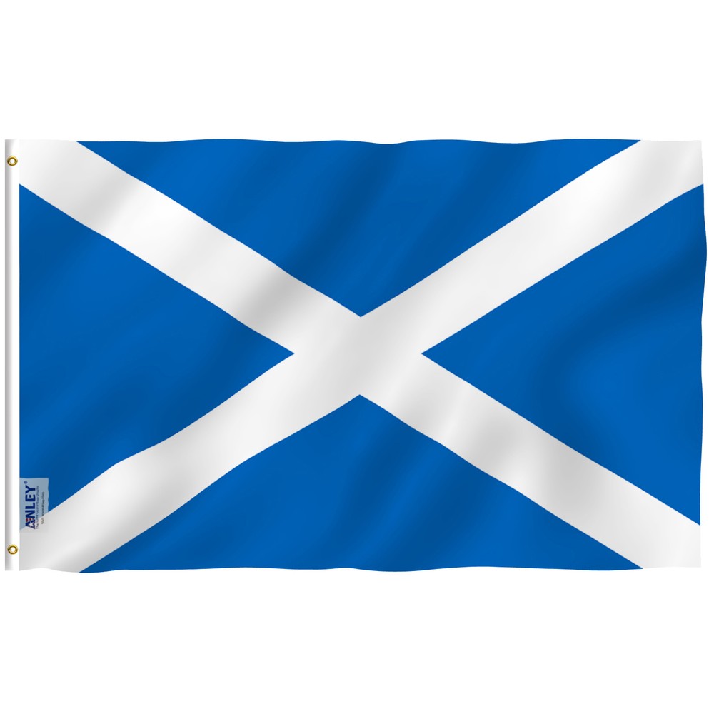 Anley Fly Breeze 3×5 Foot Scotland Flag – Scottish National Flags Polyester