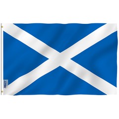 Anley Fly Breeze 3×5 Foot Scotland Flag – Scottish National Flags Polyester