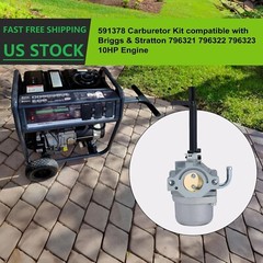 591378 Carburetor For Briggs & Stratton 030430B Storm Responder 5500 Watt
