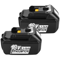 2X 5.0Ah For Makita BL1860 BL1850 18V Li-ion LXT Battery BL1850B BL1830 BL1860B