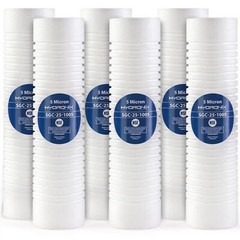 SGC-25-1005 Sediment Filter Grooved Cartridge 2.5″ x 10″ 5 micron –