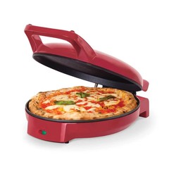 Dash 12″ Pizza Maker and 180 Griddle Dual Cooking Surfaces, Nonstick 450°F Heat