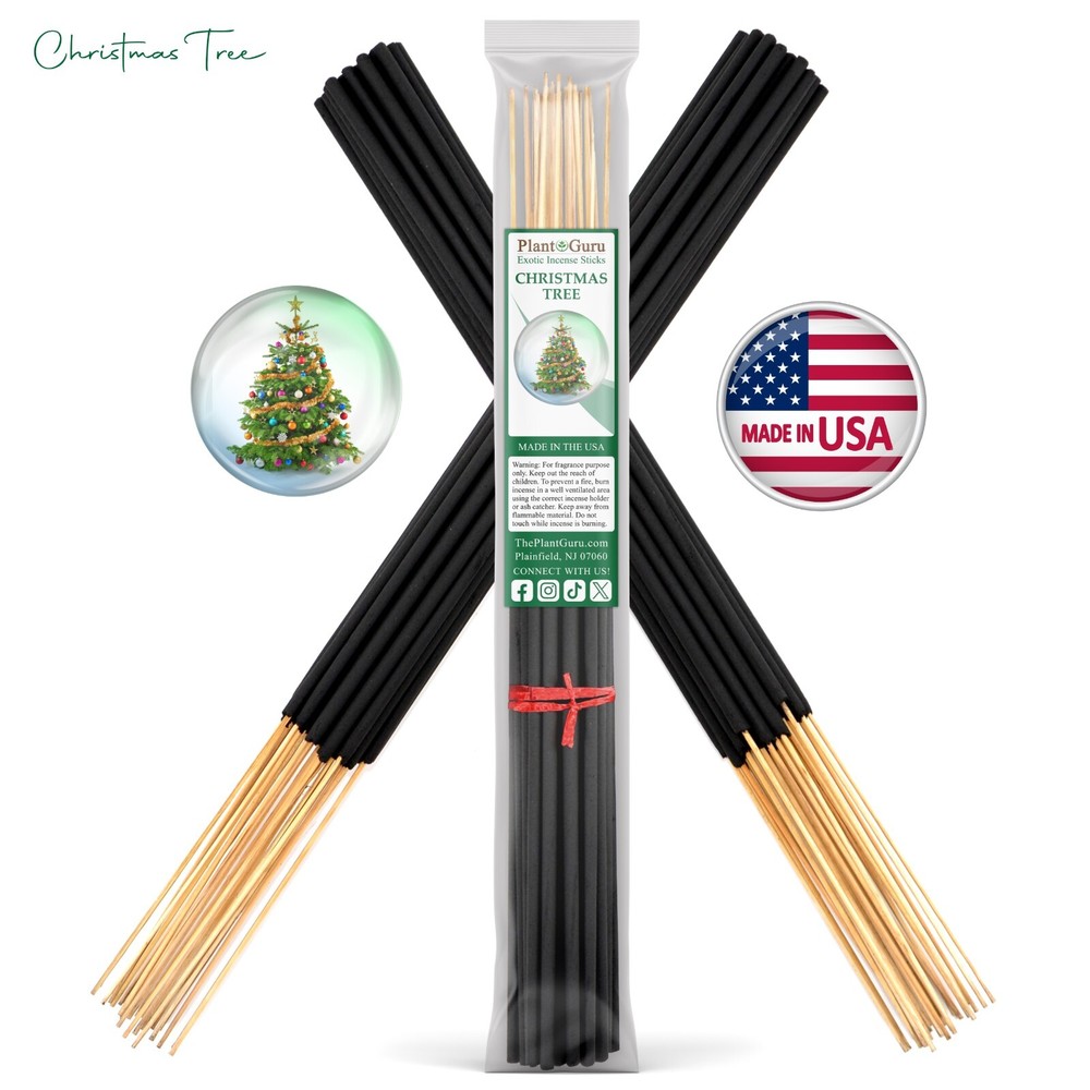 CHRISTMAS TREE Incense Sticks 19″ Jumbo Extra Large Bulk Handmade Hand Dipped