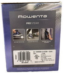 Rowenta Pro Steam Iron, 1775W, Vertical Steam, Auto-Off ,Made In France