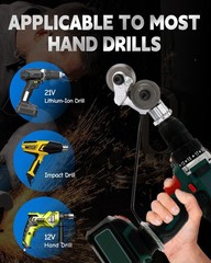 Electric Drill Plate Cutter, Metal Nibbler Drill Attachment, Metal Cutter Tool