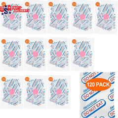 120 Packs 500CC Food Grade Oxygen Absorbers (10 Pack in Individual Vacuum Bag )