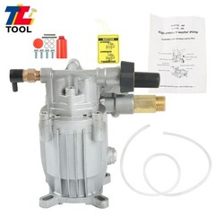 Pressure Washer Pump Horizontal 3/4″Shaft – MAX 3000 PSI Oil Sealed 2.5 GPM