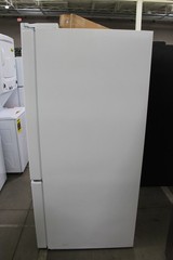 GE GFE26JGMWW 36″ White 25.6 Cu. Ft. French Door Refrigerator NOB #155405