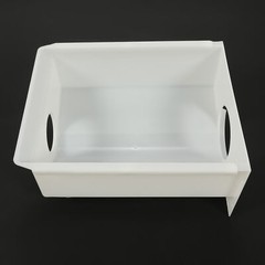 WPW10670845 Refrigerator Ice Bucket Container Whirlpool Refrigerator White New