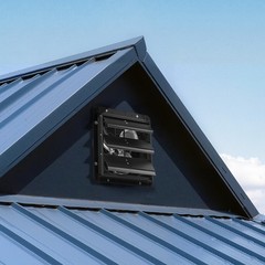 VEVOR 12 in Shutter Exhaust Fan with Speed Controller Wall Mount for Shed