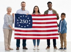 USA 250th Anniversary Flag 3×5 Ft – 1776-2026 Semiquincentennial Outdoor Banner