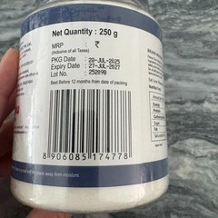 NEW Flavour Drum Sorbic Acid Powder Food Grade Preservative Powder 250g sealed