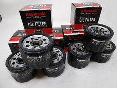 6 Box Genuine Kawasaki 49065-0721 Oil Filters John Deere Toro 107-7817