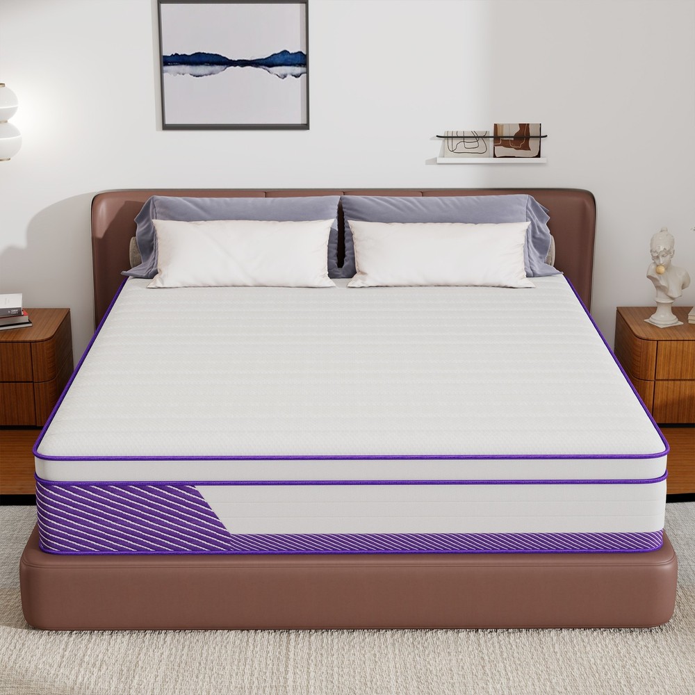 12″ 14″ Mattress Twin Full Queen King Size Hybrid Pocket Spring Memory Foam Bed