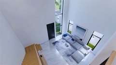 39×56 Feet House Plans 3d 12×17 Meter 6 Beds 8 Baths PDF File and (A4 Hard Copy)