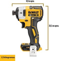 Dewalt DCF887 3-Speed Brushless 20V Max Cordless 1/4″ Impact Driver 20 Volt