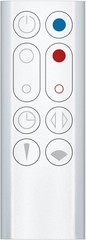 Dyson Hot+Cool AM09 Tower Bladeless Fan Heater – White/Silver (Renewed)
