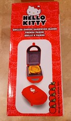 Hello Kitty Grilled Cheese Sandwich Maker Red Non Stick Cast Aluminum Plate