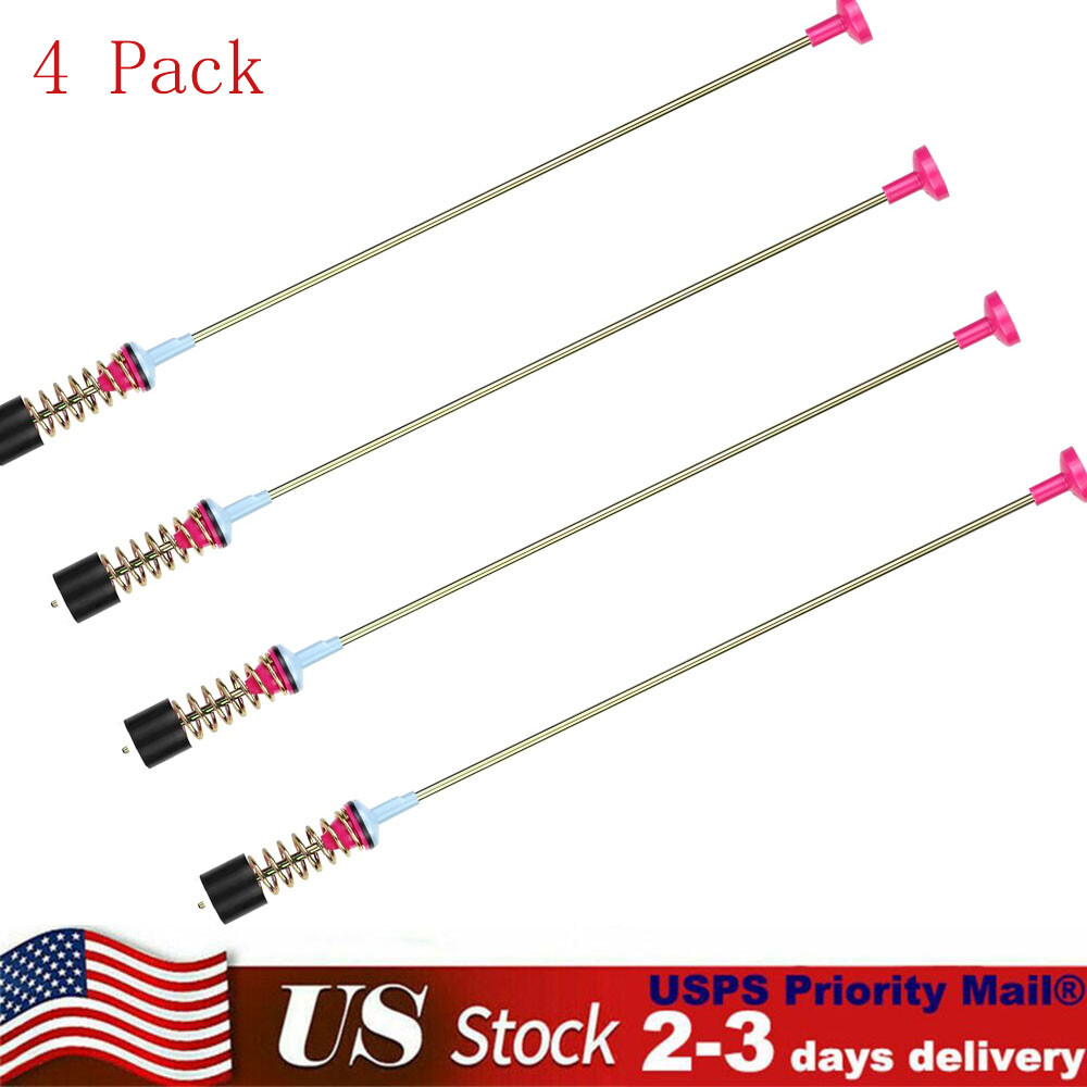 4 Pack DC97-05280W Upgraded Washer Suspension Rods Assembly for Samsung Washer