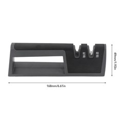 Knife Sharpener Multipurpose 2 Stages Quickly Safely Handheld Knife Sharpener