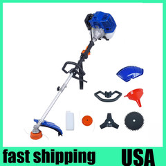 43CC Weed Wacker Gas Powered, 3-in-1 Gas Weed Eater 2-Cycle String Trimmer Yard