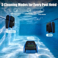 AIRROBO PC20 Robotic Pool Vacuum w/ APP Control for Floor, Walls and Waterline